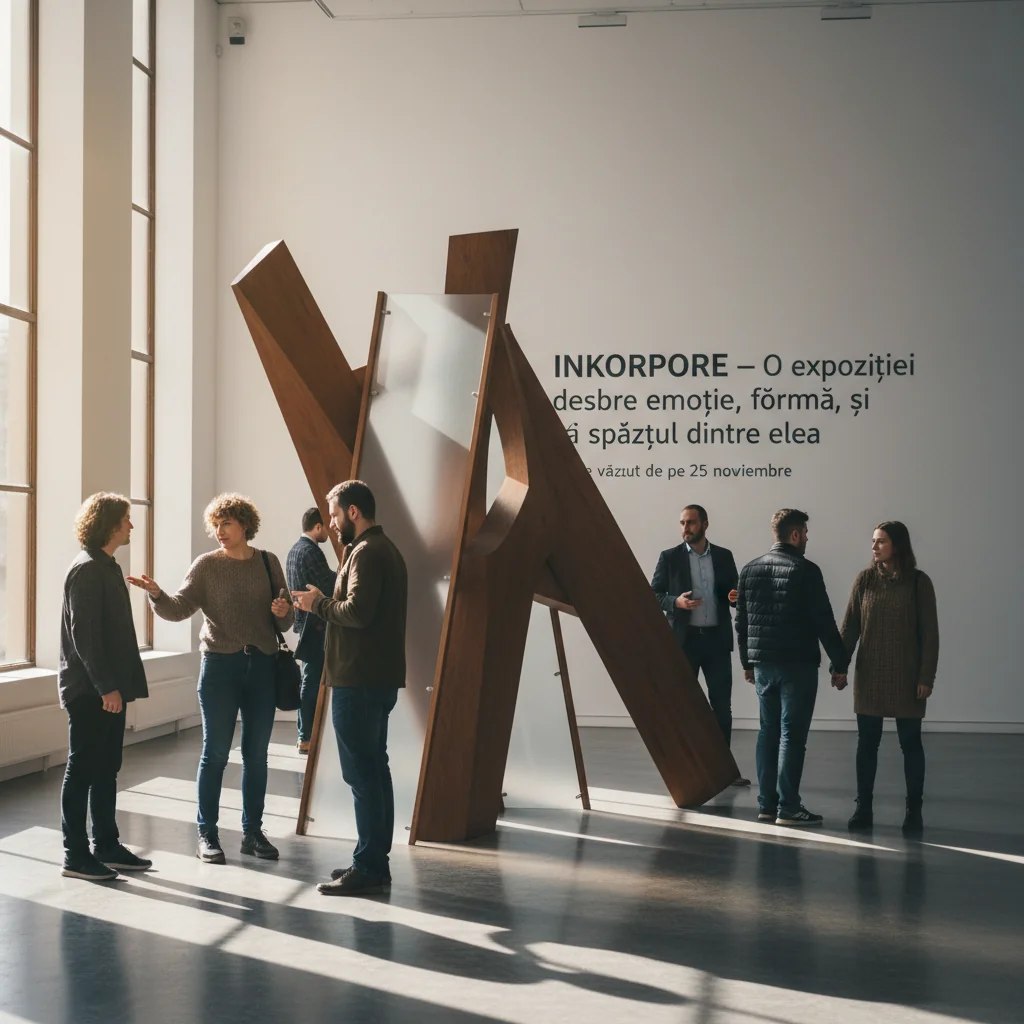 INKORPORE – Expoziție despre emoție, formă și spațiul dintre ele, deschisă începând cu 25 noiembrie