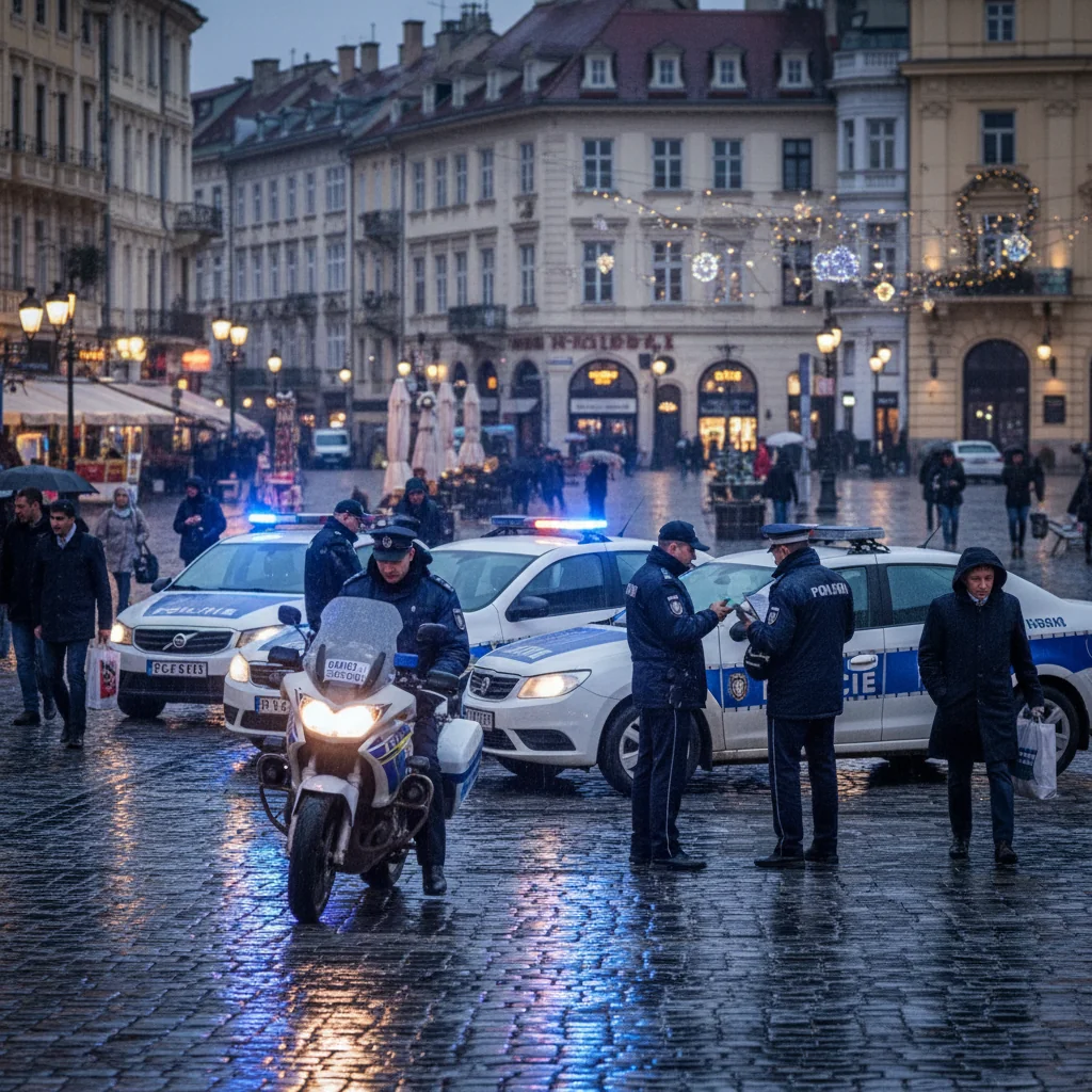 Intervenții numeroase ale Poliției Române de Revelion, inclusiv în București