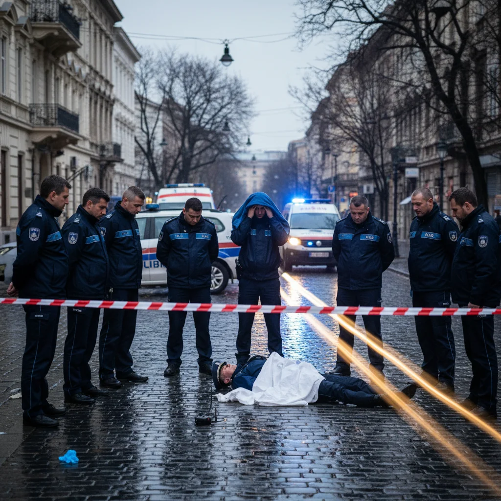 Jandarm de 40 de ani din București a murit în timpul serviciului pe stradă
