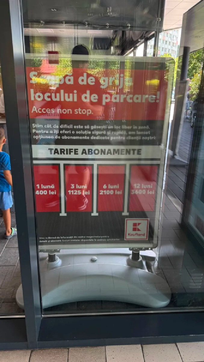 Parcare cu abonament la Kaufland Colentina: acces non-stop și tarife de la 400 de lei