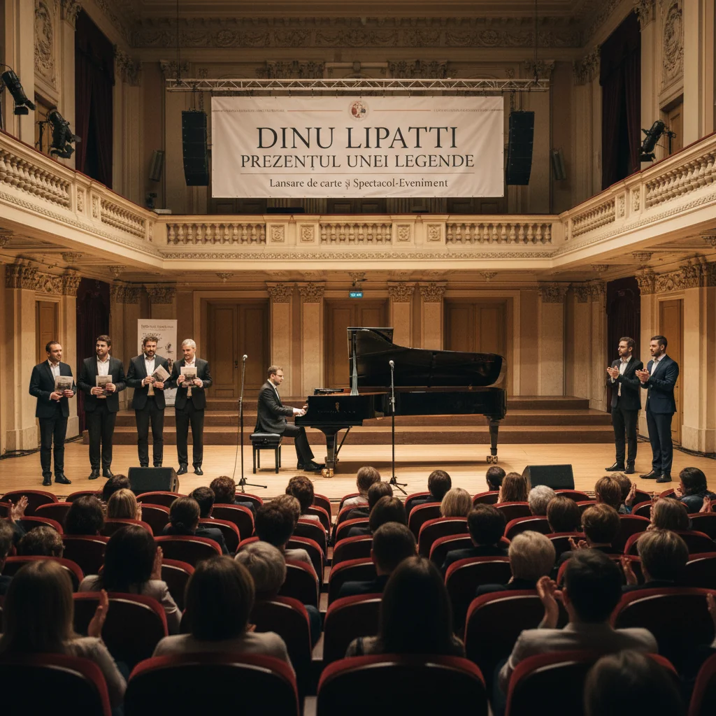 Lansare carte și spectacol-eveniment Dinu Lipatti. Prezentul unei legende la Sala Radio