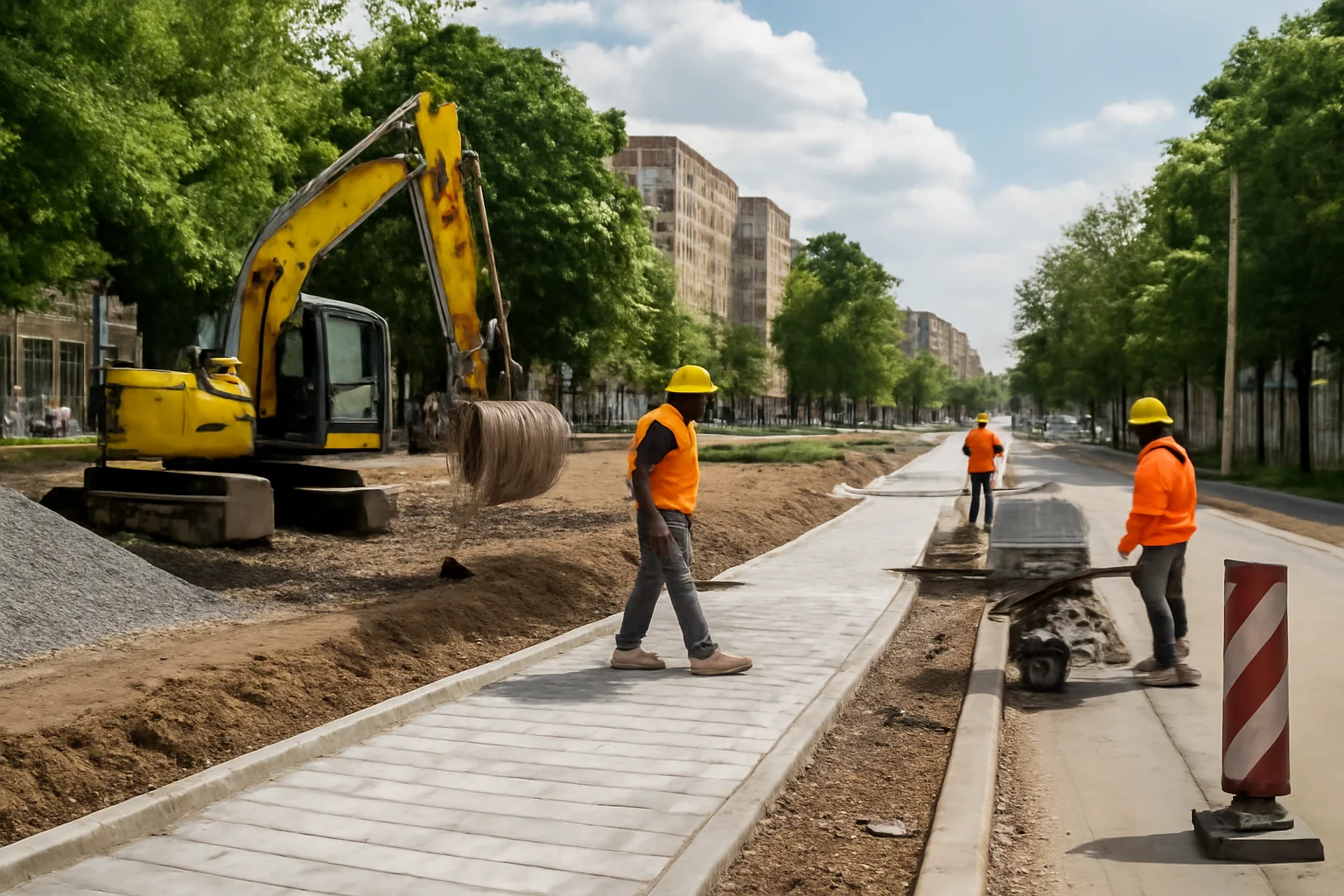 Lucrări complexe de modernizare, igienizare și înfrumusețare în Sectorul 5 au fost demarate rapid!