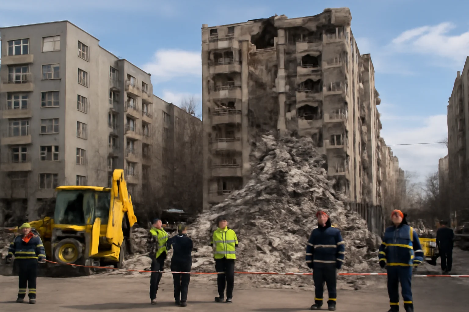 Măsuri ale Primăriei Sectorului 5 în jurul blocului detonat