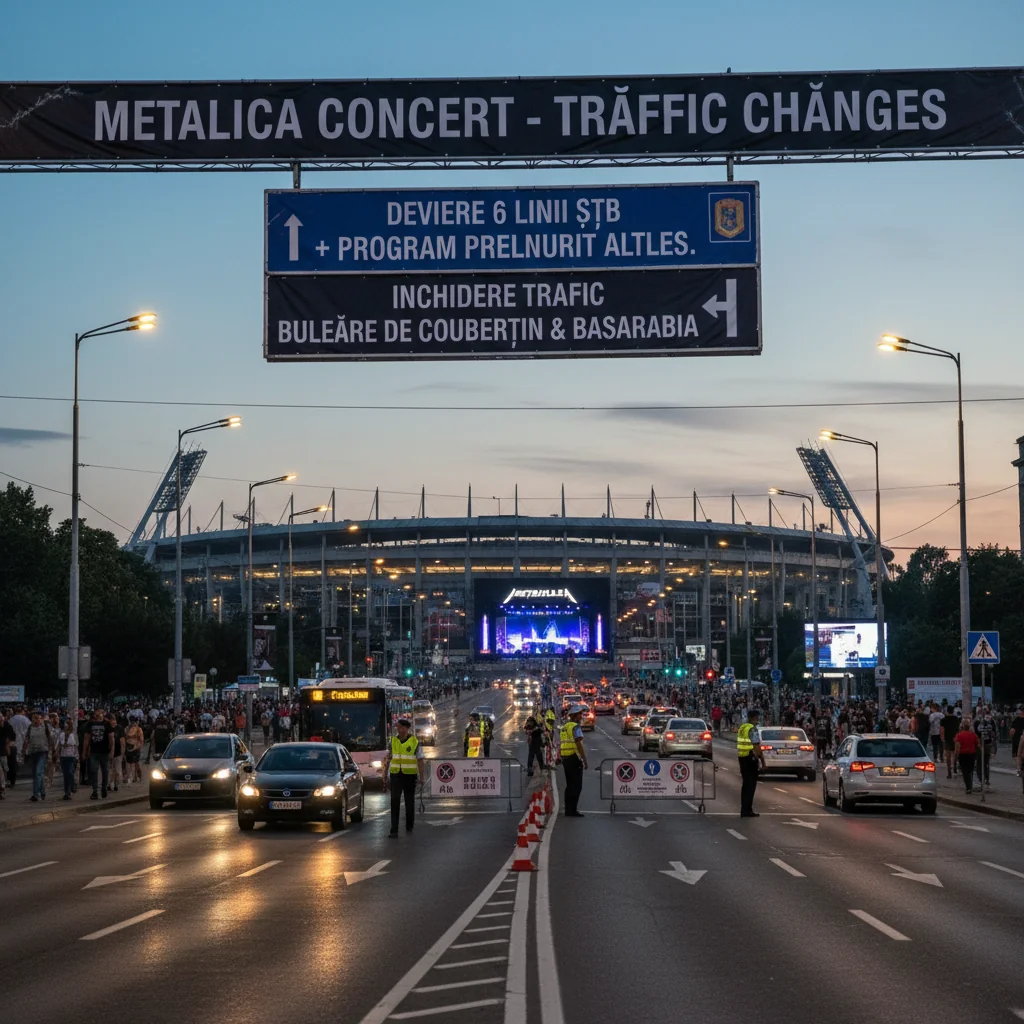 Metallica schimba 6 linii STB și extinde programul circulației