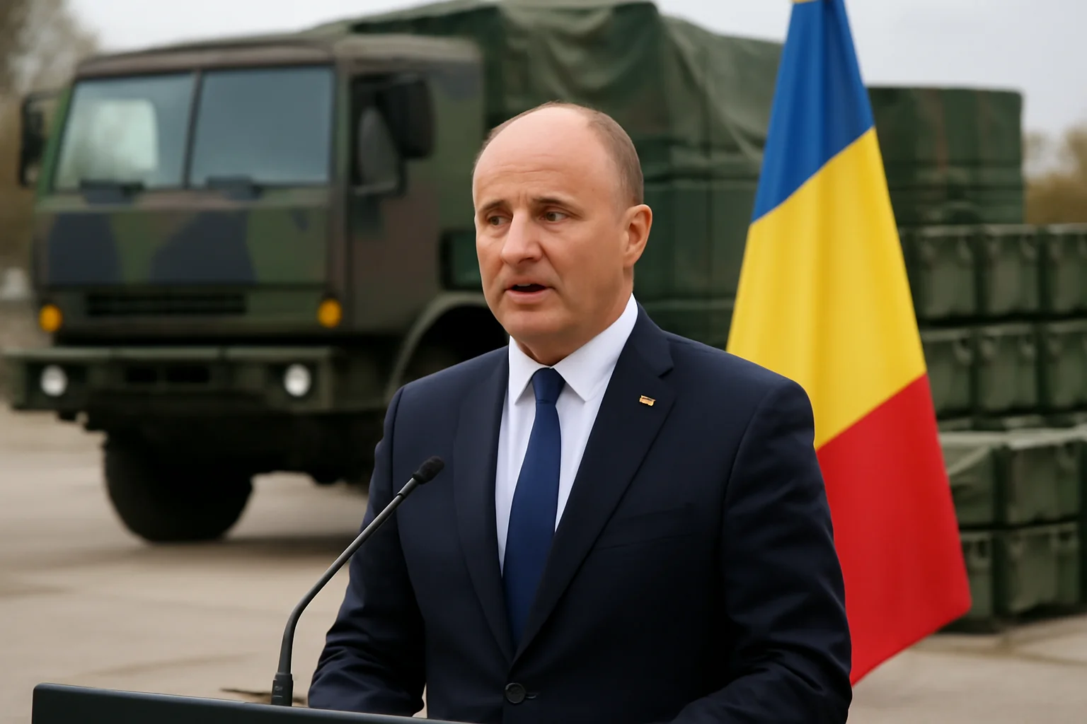 Ministrul Apărării: România a trimis 23 de pachete de echipament militar către Ucraina