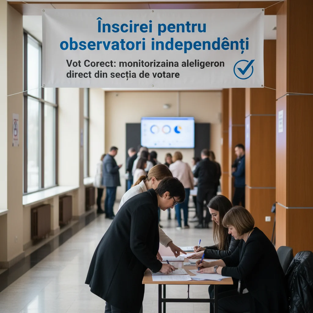 monitorizarea alegerilor în secțiile de votare