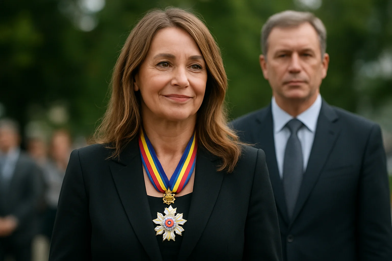 Nadia Comăneci, decorată cu Ordinul Național Steaua României