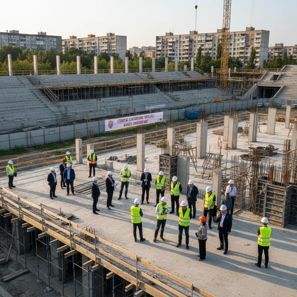 Noul stadion Dinamo din București: data de începere a lucrărilor a fost stabilită