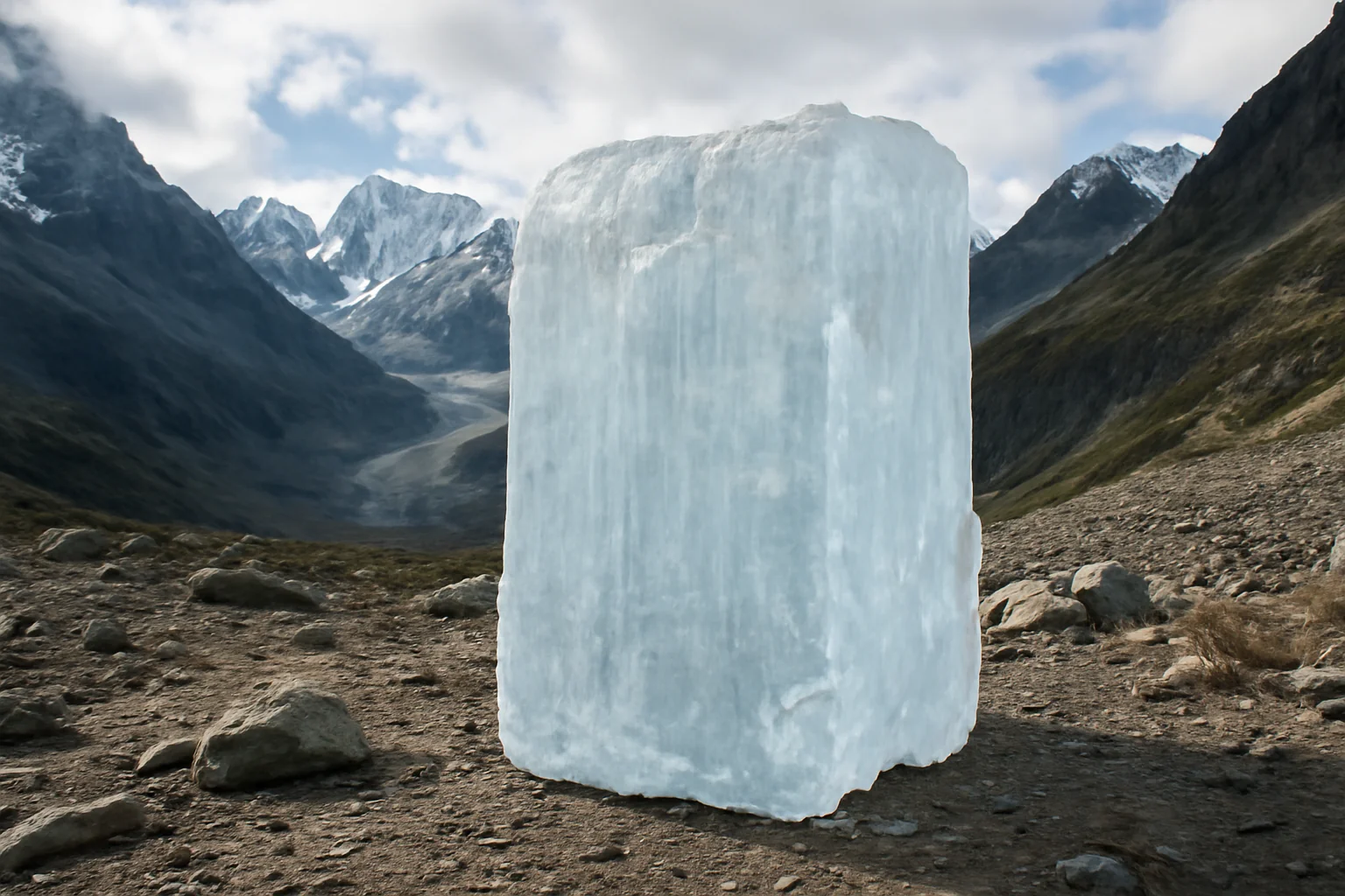 O carotă de gheață din Mont Blanc spune povestea a 12.000 de ani de climă europeană
