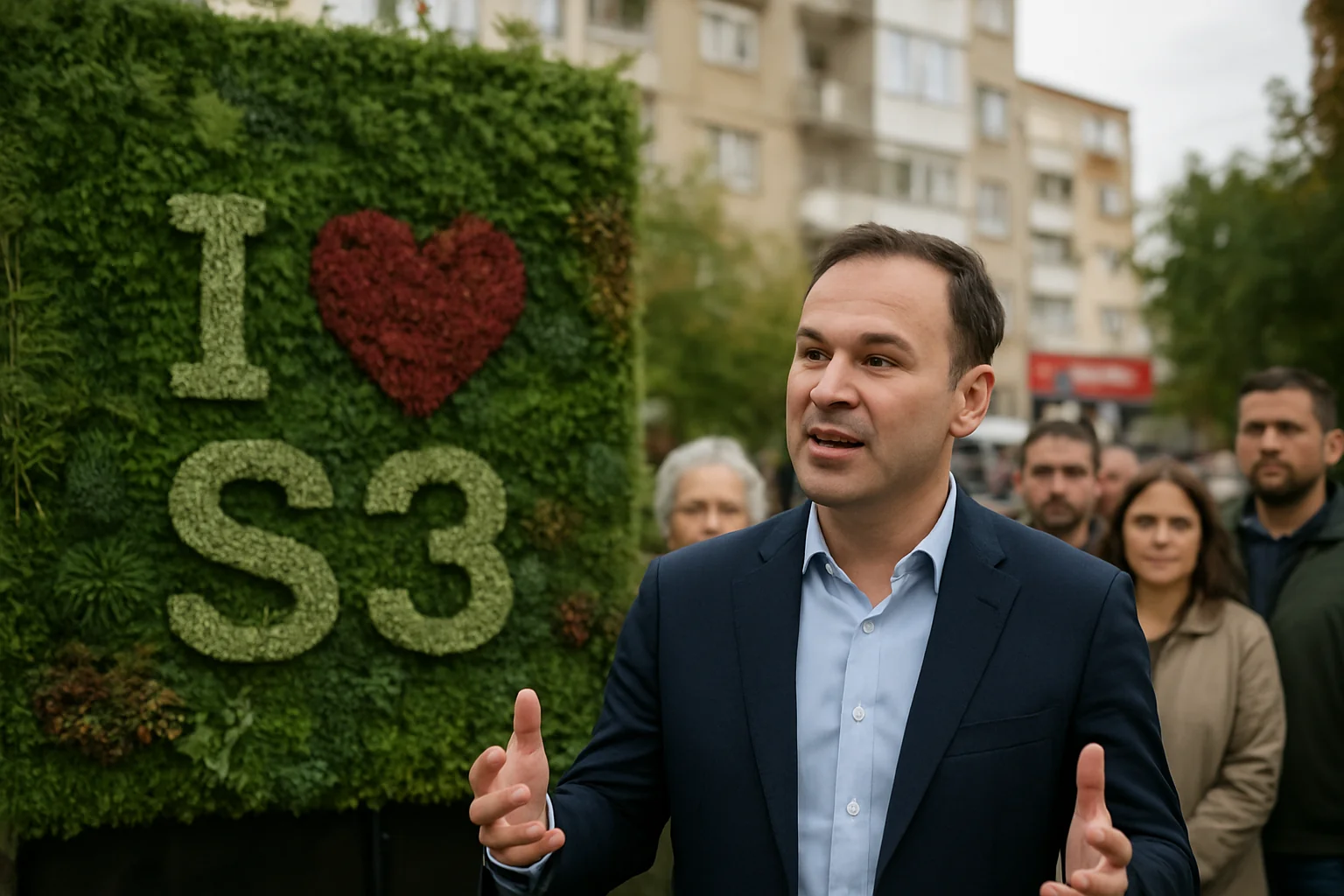 Panouri solare și grădini pe 100 de blocuri