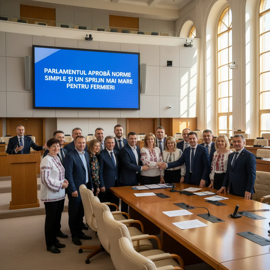 Parlamentul adoptă reguli simplificate și crește sprijinul pentru fermierii locali