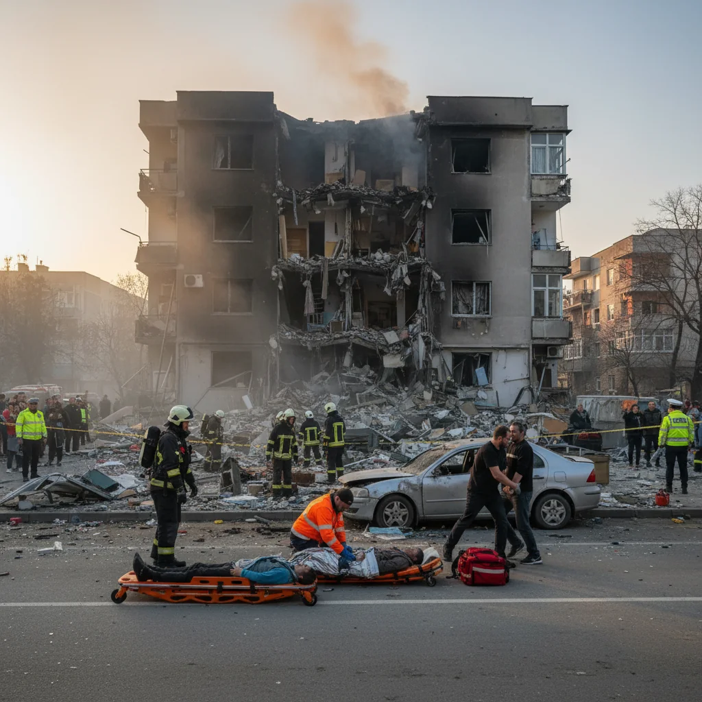 Patru victime, una în stop cardiac