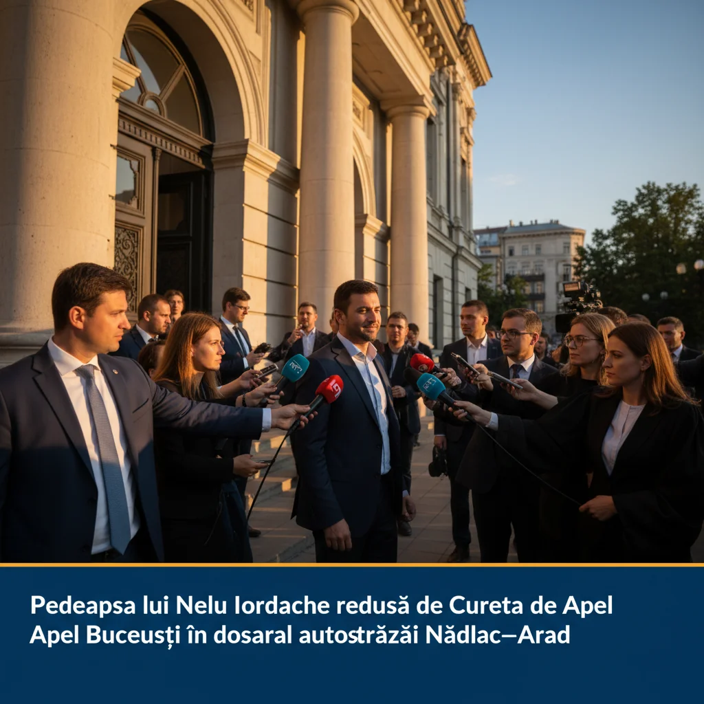 Pedeapsa lui Nelu Iordache, redusă la București în dosarul autostrăzii Nădlac–Arad
