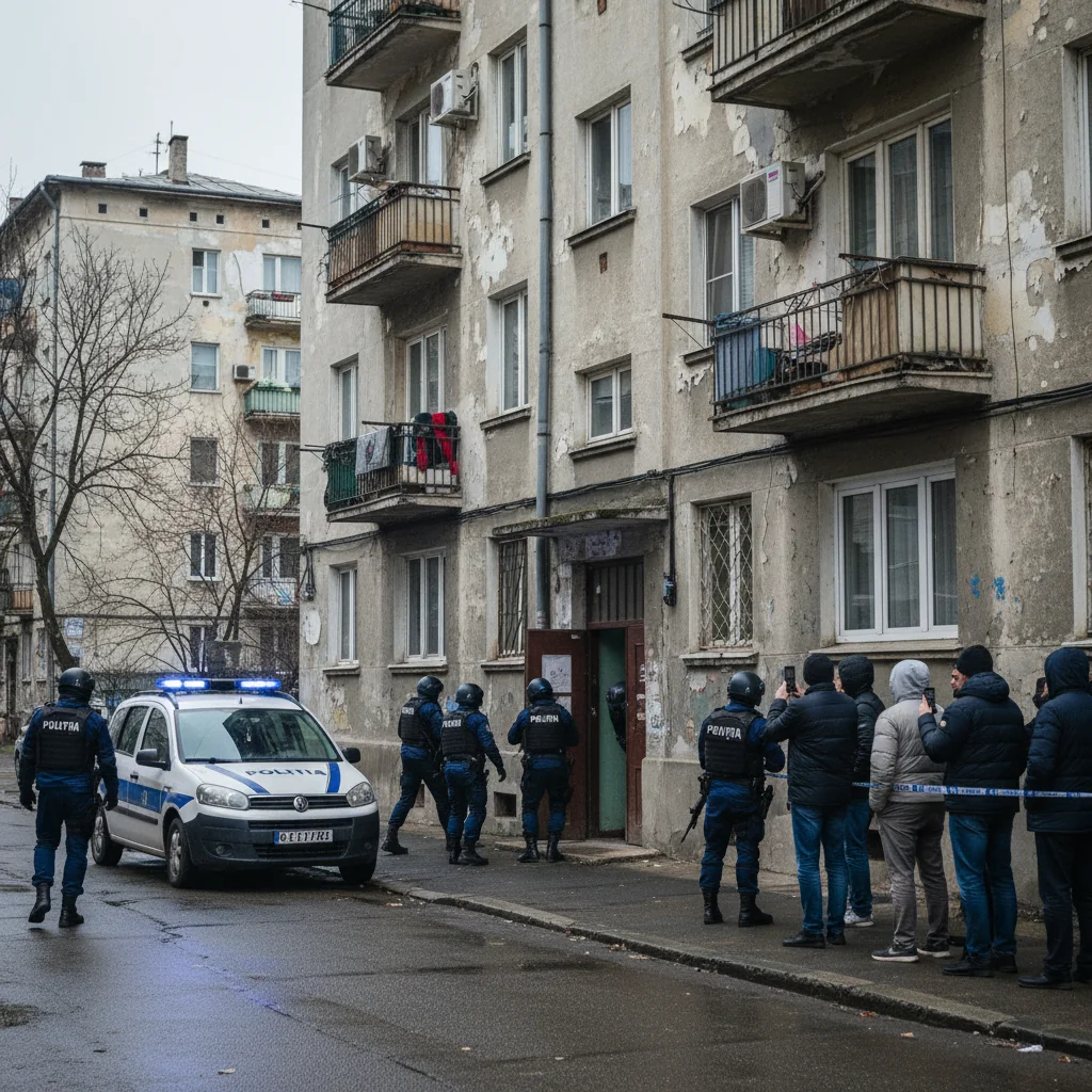 Percheziții ale Poliției Capitalei în București într-un dosar de violențe și tulburarea ordinii publice