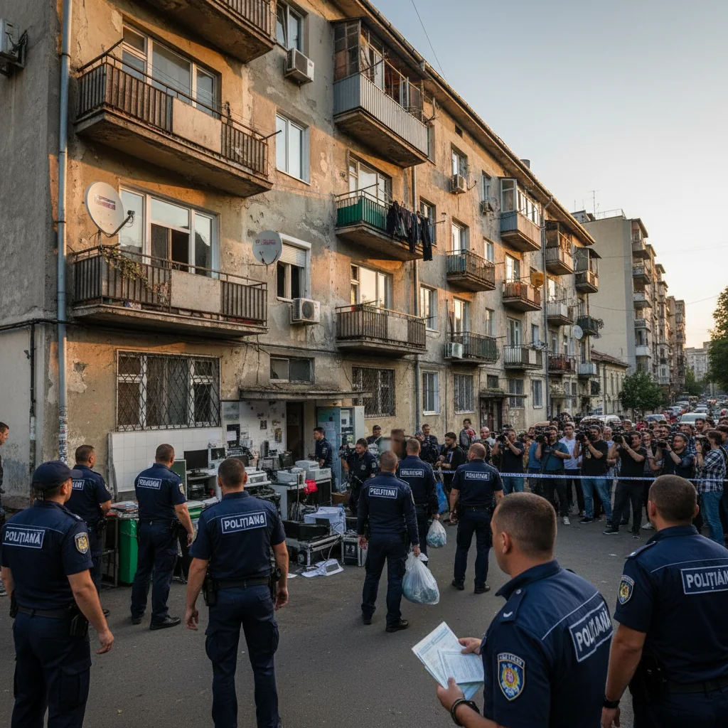 Percheziții ample la București în dosar de acte de identitate românești false