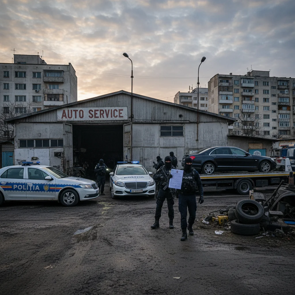 Percheziții în București într-un dosar de fals și furt de autoturisme folosite la ridesharing