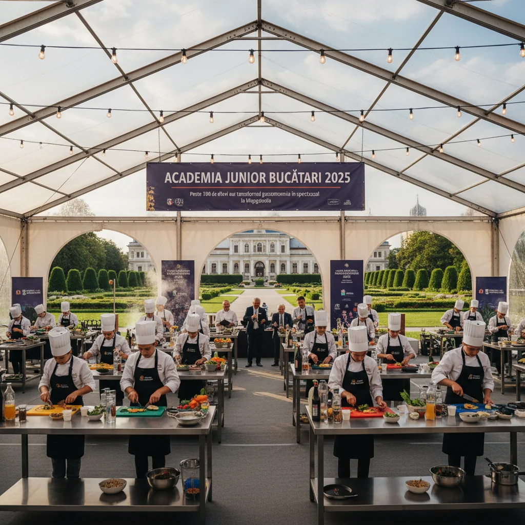 peste 100 de elevi au transformat gastronomia într-un adevărat spectacol
