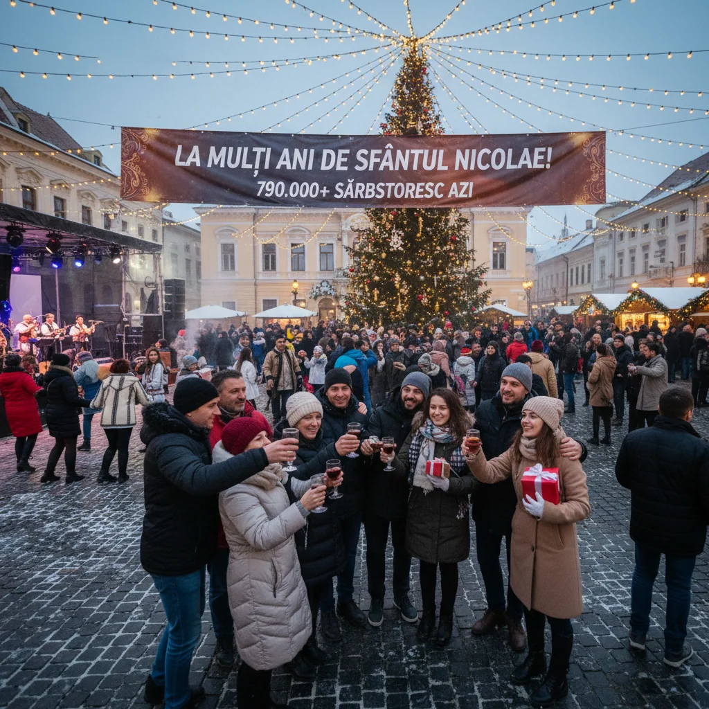 Peste 790.000 de români își sărbătoresc onomastica de Sfântul Nicolae în acest an
