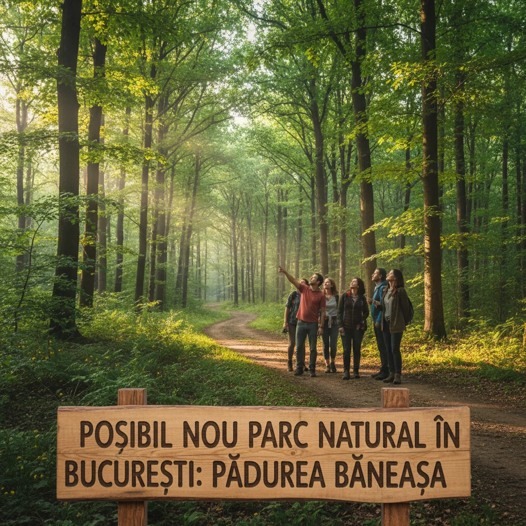 Posibil parc natural în București: demers oficial pentru protejarea Pădurii Băneasa