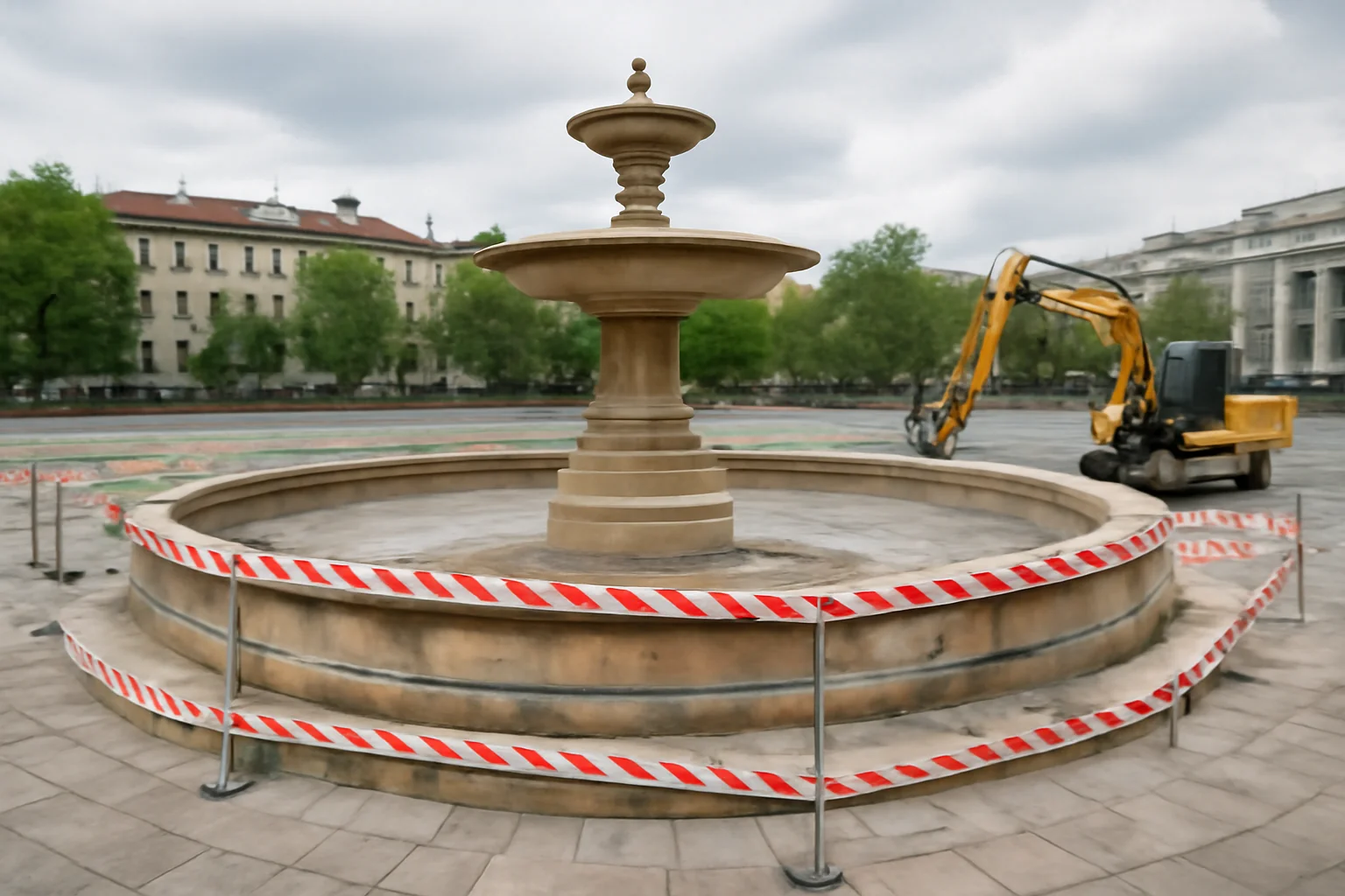 Pregătiri pentru reabilitare: Fântânile din Piața Unirii vor fi temporar închise, Simfonia apei va reveni la finalizarea lucrărilor