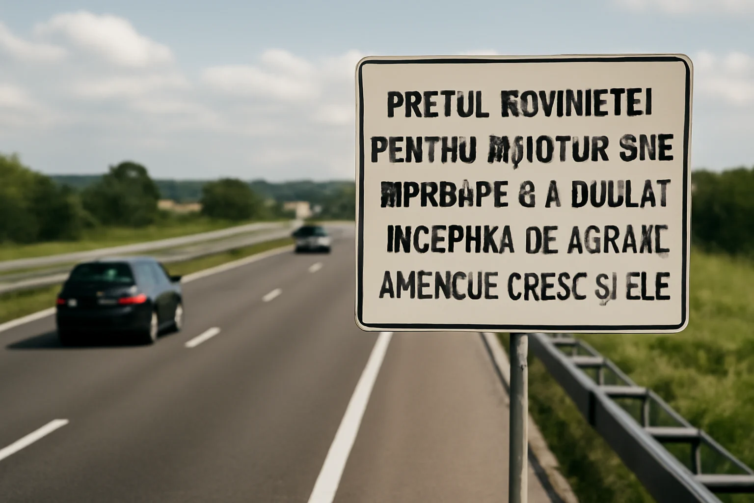 Prețul rovinietei pentru autoturisme aproape s-a dublat începând de astăzi. Amenzile cresc și ele