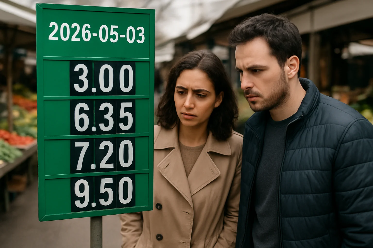 Prețurile zilei în România – 2026-05-03