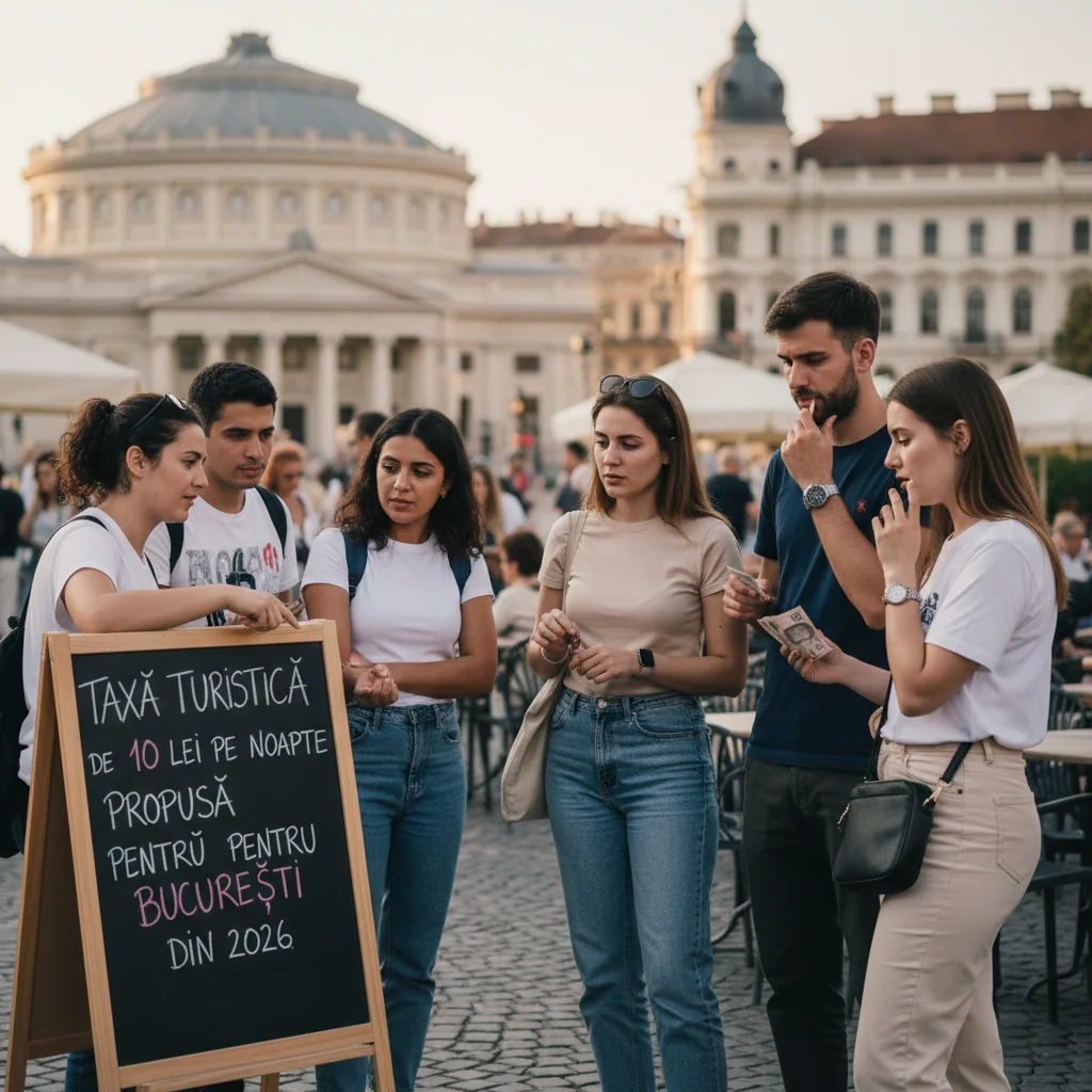 Primăria București propune taxă turistică de 10 lei pe noapte, cu aplicare din 2026