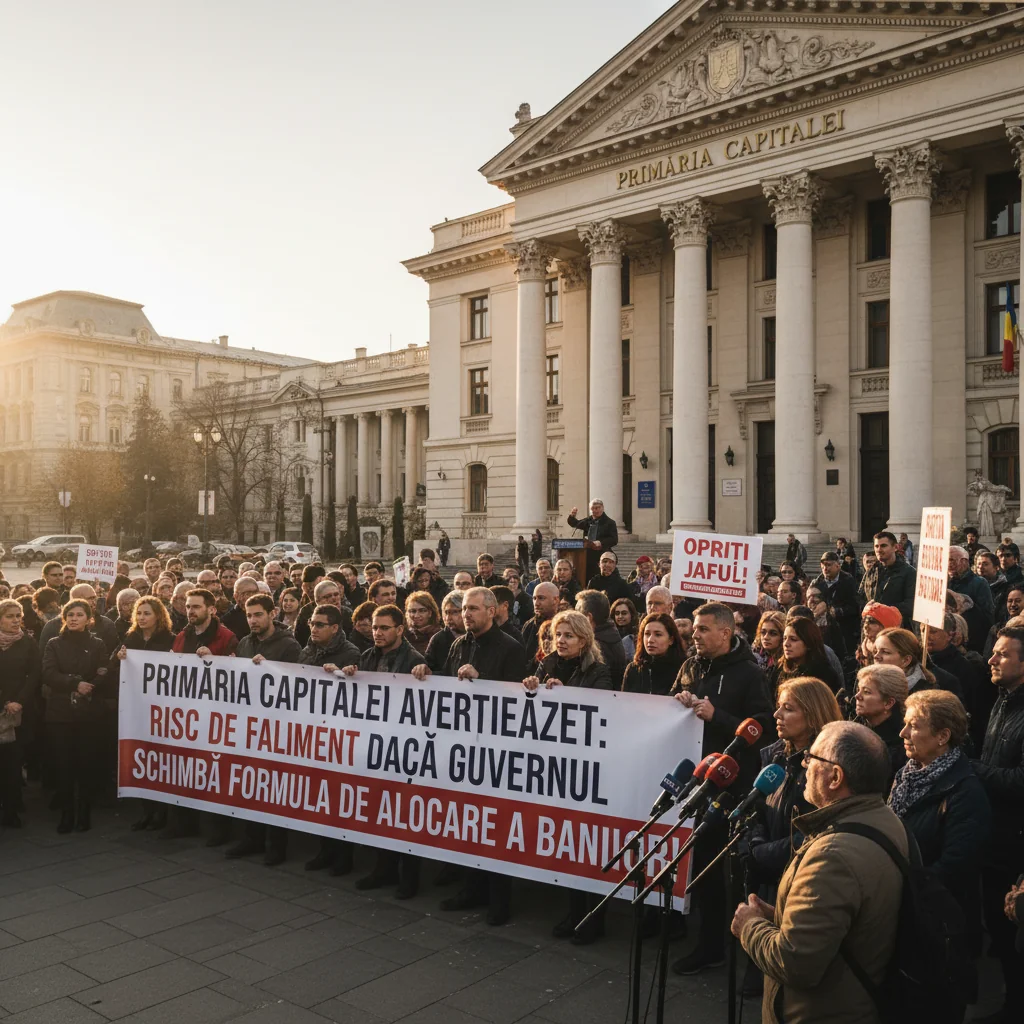 Primăria Capitalei din București, avertisment privind riscul de faliment în 2026