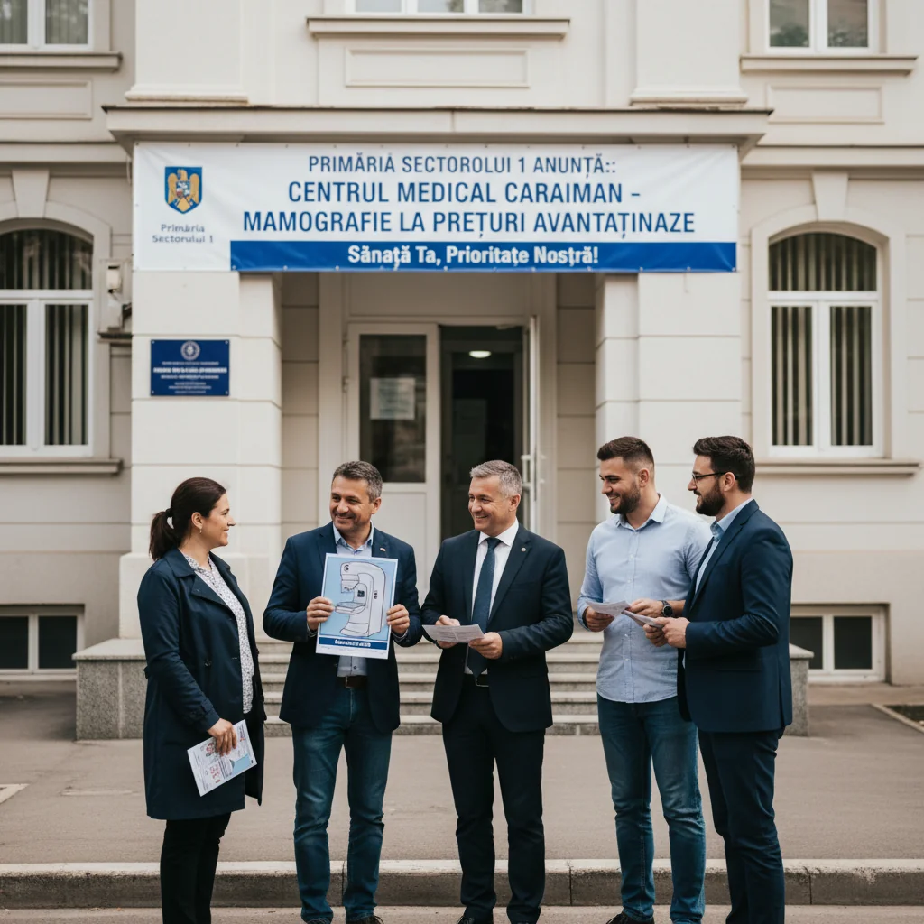 Primăria Sector 1 reduce prețurile pentru mamografie la Centrul Medical Caraiman
