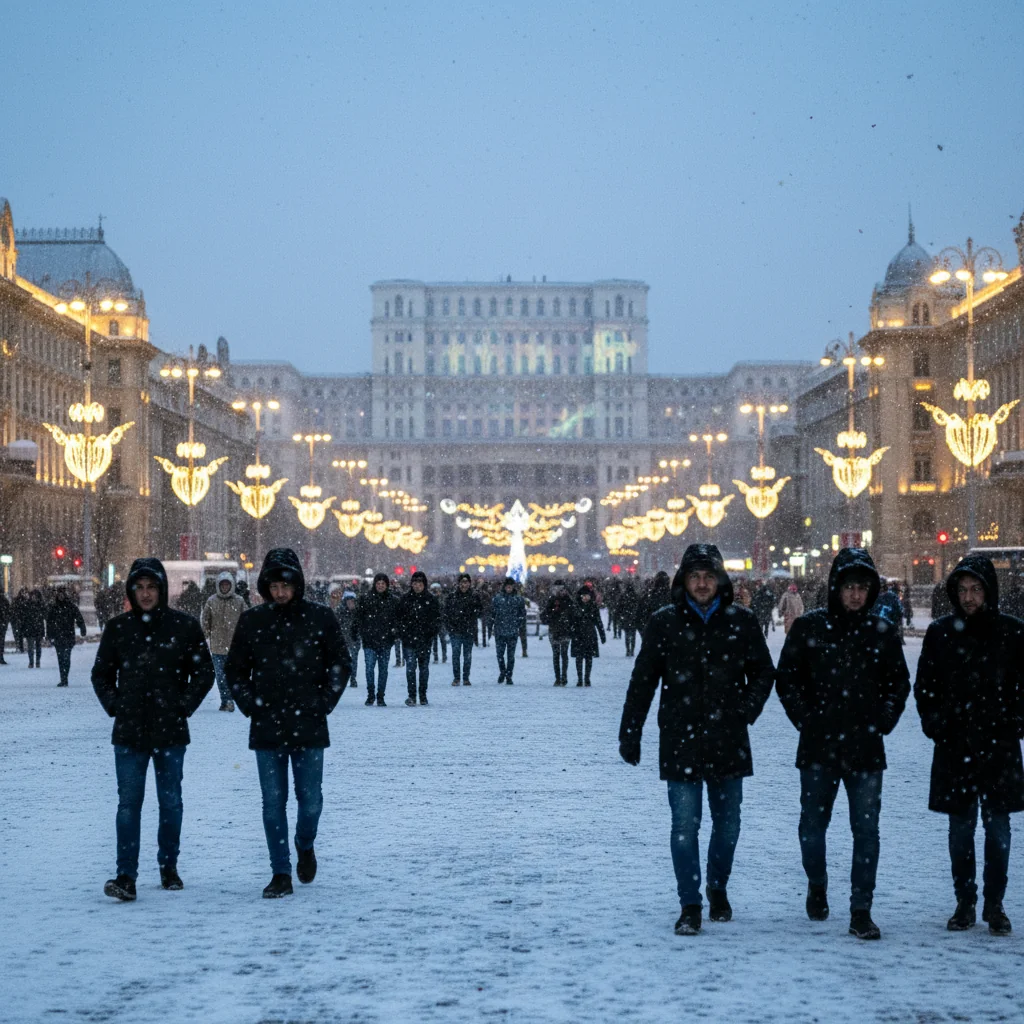 Prognoza meteo ANM pentru Revelion: fulguieli și 5°C anunțate la București