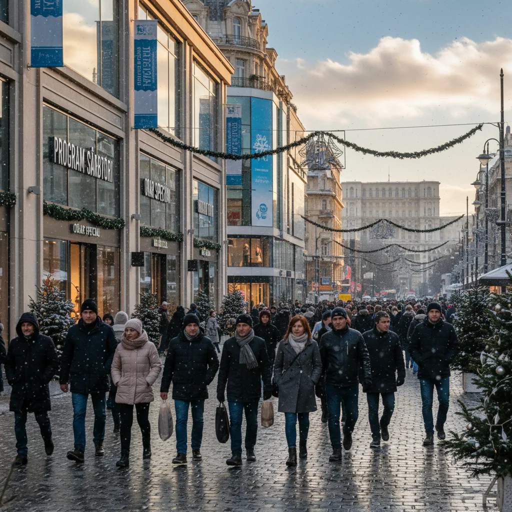 Program adaptat la sărbători pentru magazinele și mall-urile din București de Bobotează și Sfântul Ion