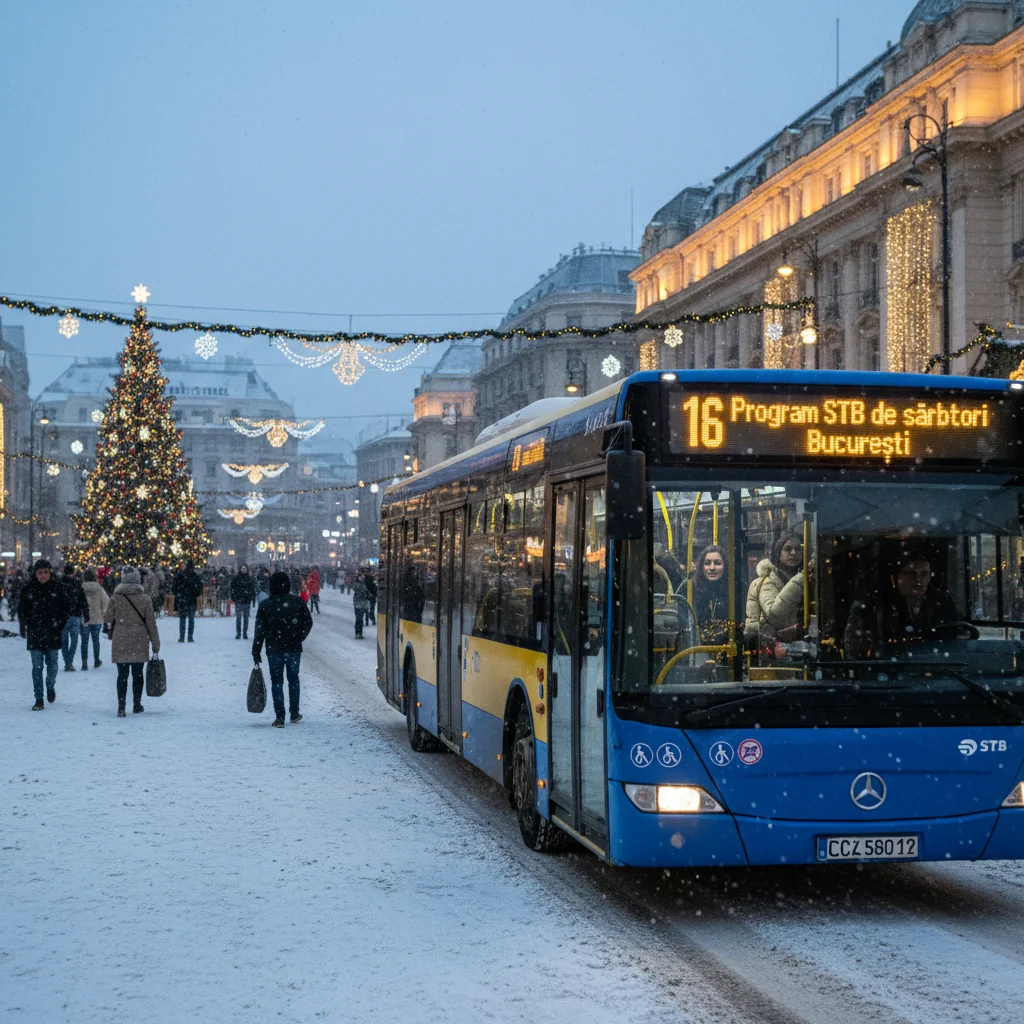 Programul STB de sărbători în București: orar de weekend și curse speciale de Revelion