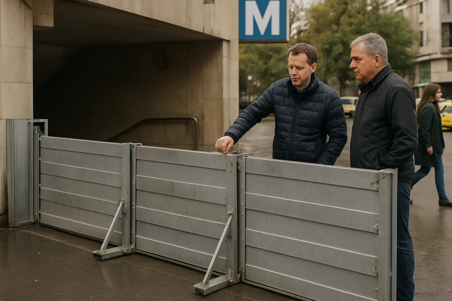 Protecția metroului București de inundații: Soluții europene