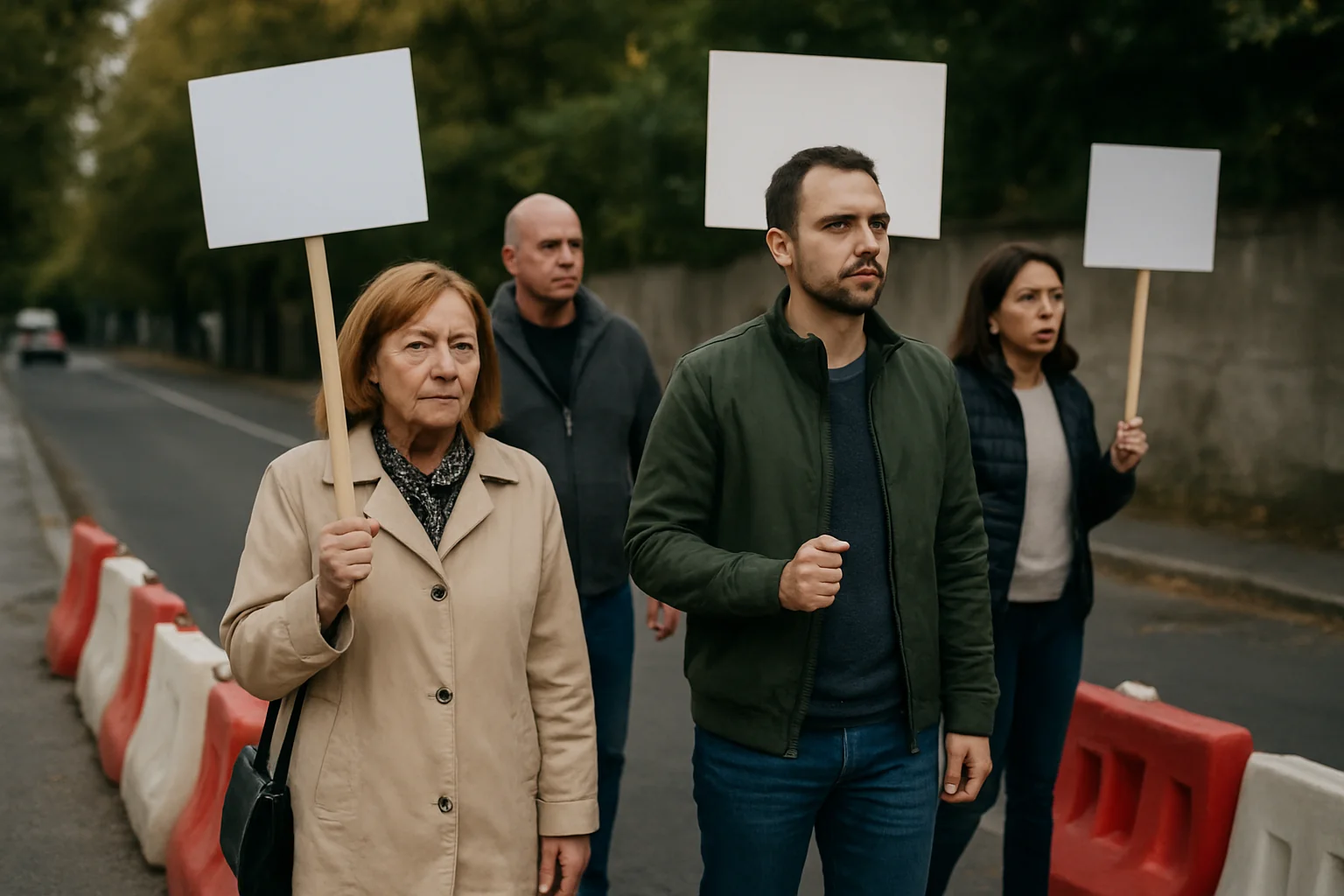 Protest în București: Cheltuieli de 6,2 milioane euro pentru borduri