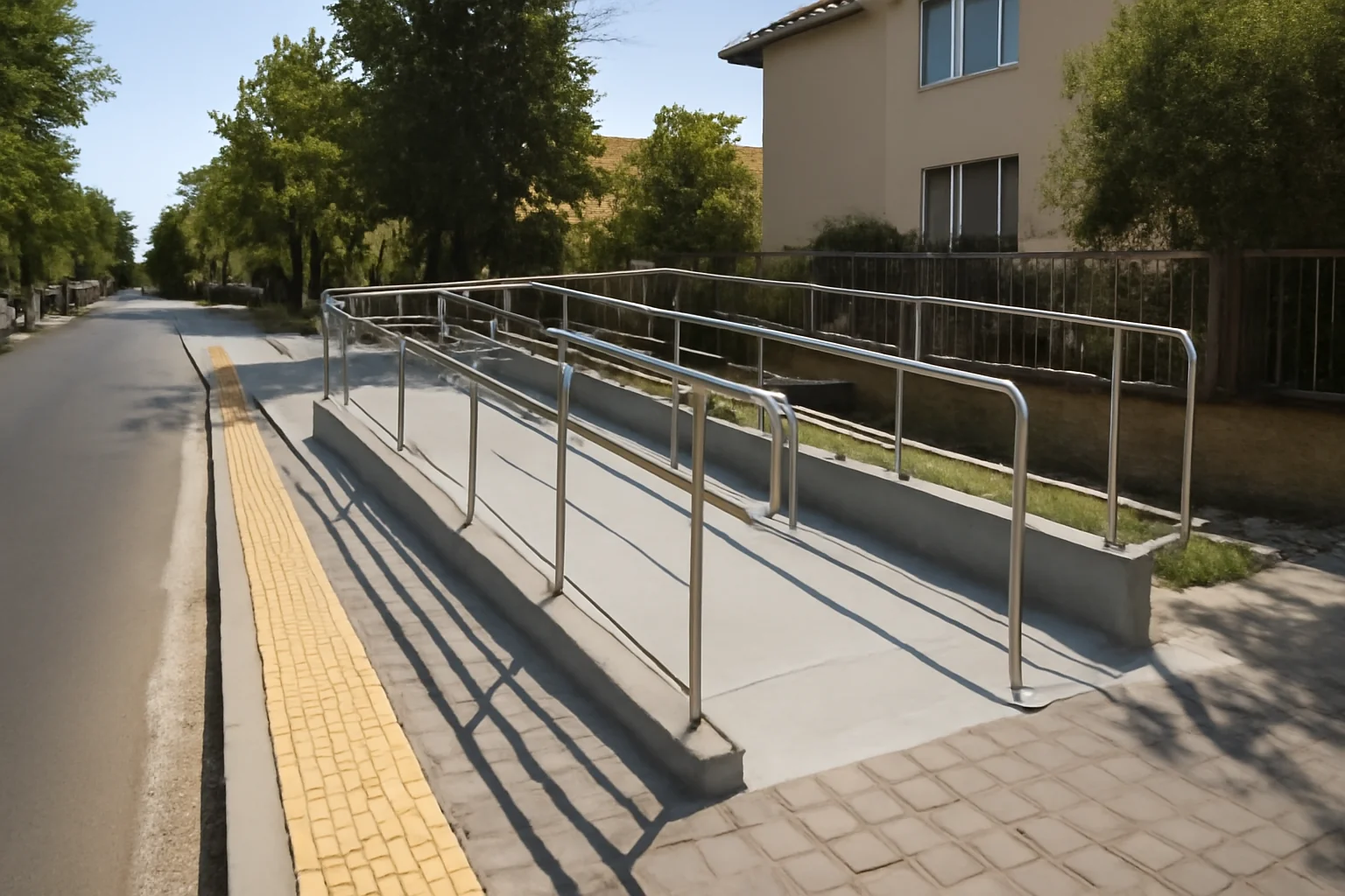 Rampe Moderne Amplasate pe Străzile Bârnova și Făt Frumos în Sectorul 5 pentru Un Oraș Mai Accesibil și Sigur