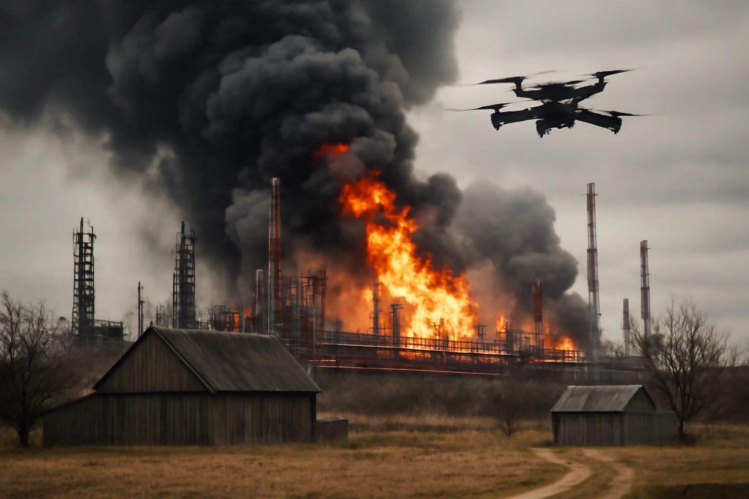Războiul din Ucraina, ziua 1319. Dronele au lovit rafinăria de petrol Kirishi din Rusia / Un atac cu drone rusești asupra unei ferme