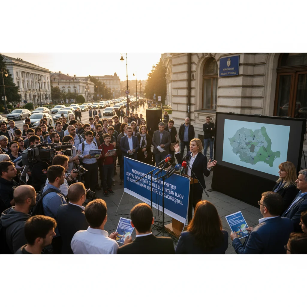 Referendum propus la București pentru desființarea Consiliului Județean Ilfov și schimbarea raporturilor administrative
