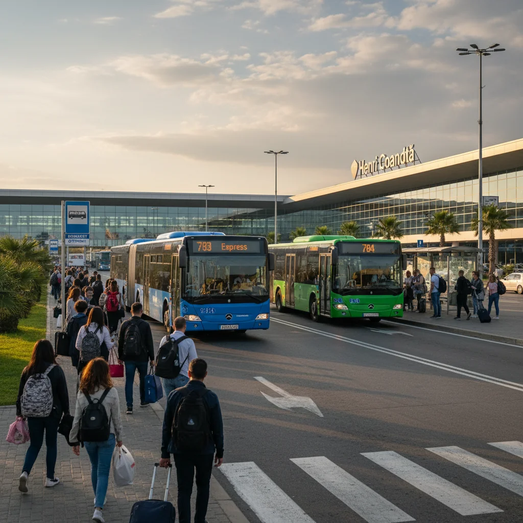 Reorganizare a două linii de transport public în zona Aeroportului Henri Coandă