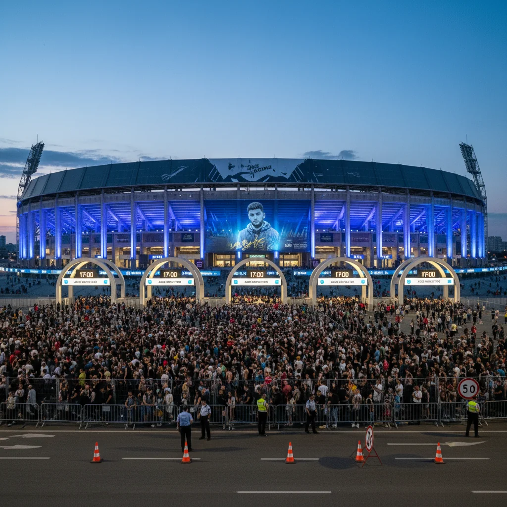 Restricții de circulație pentru concertul lui Max Korzh sâmbătă