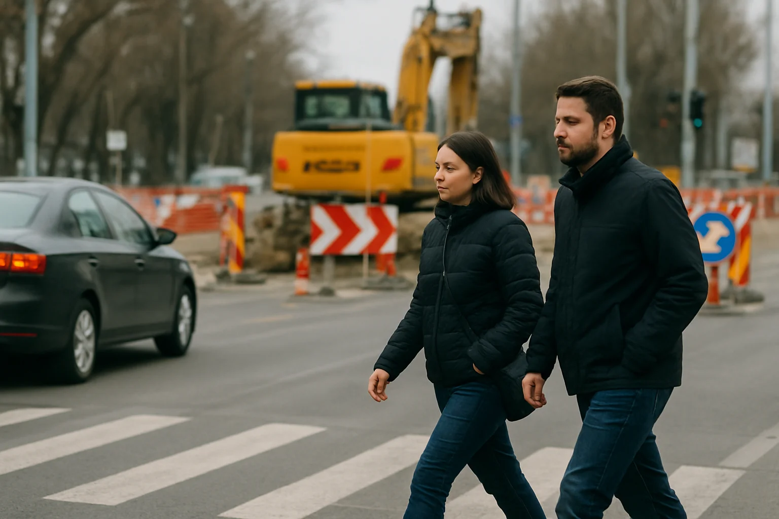Restricții de trafic la DN1 – Bd. Aerogării pentru lucrări M6
