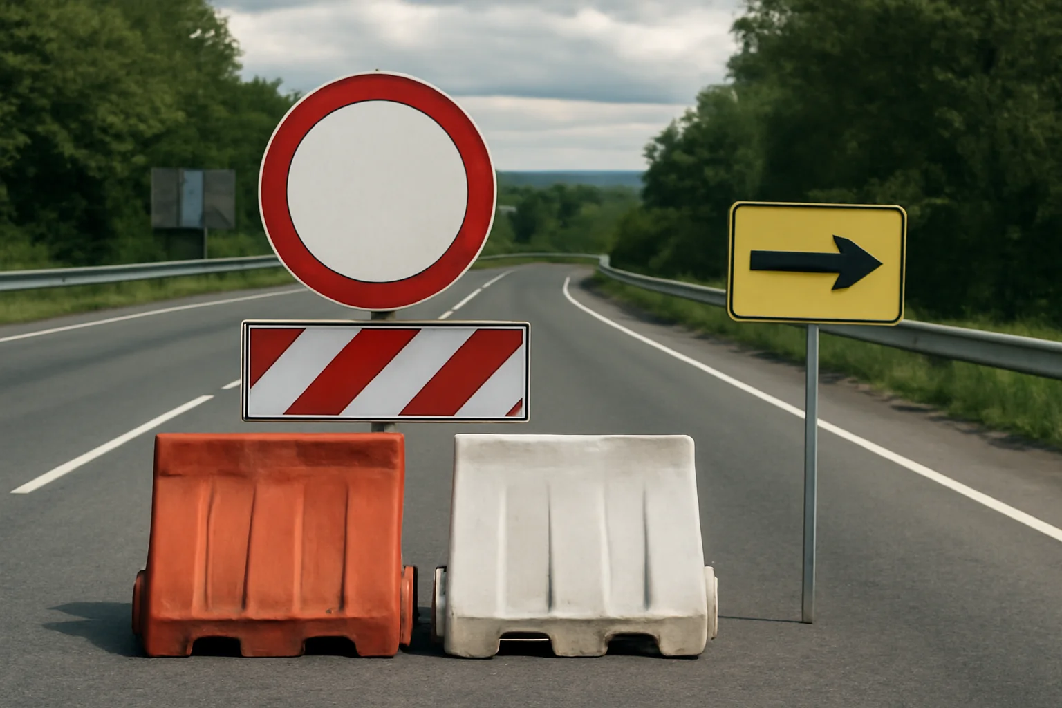 Restricții de Trafic, Rute Ocolitoare, Hartă și Imagini