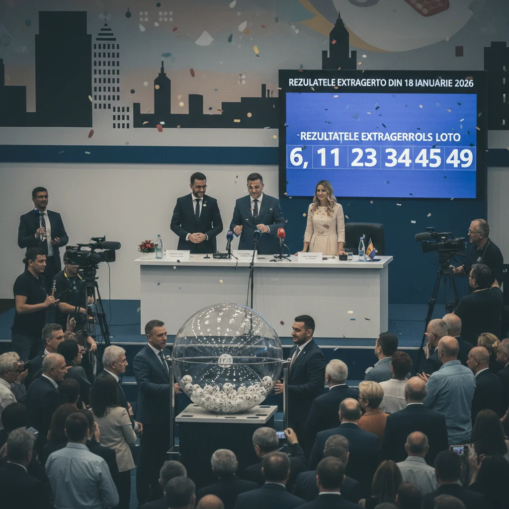 Rezultatele extragerilor Loto din 18 ianuarie 2026, anunțate la București