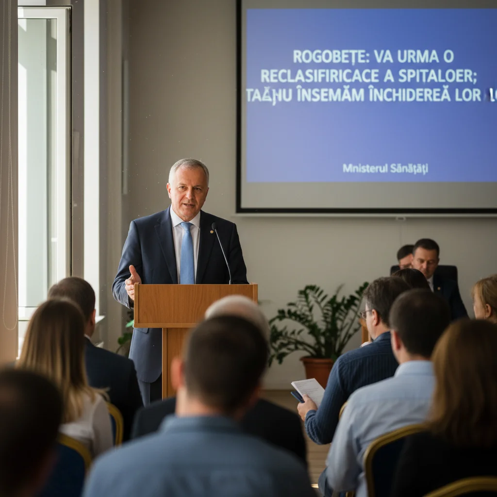 Rogobete anunță reclasificarea spitalelor fără închiderea lor
