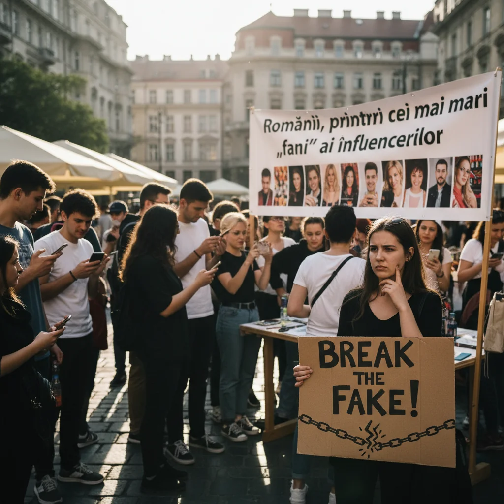 Românii, printre cei mai înfocați urmăritori ai influencerilor