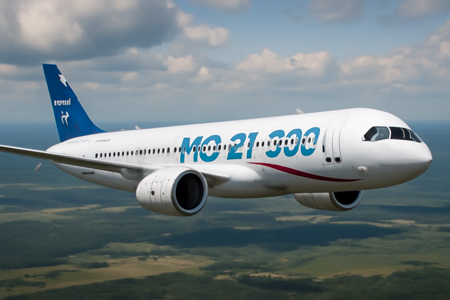 Rusia testează a doua versiune a avionului MC-21 cu componente fabricate în țară