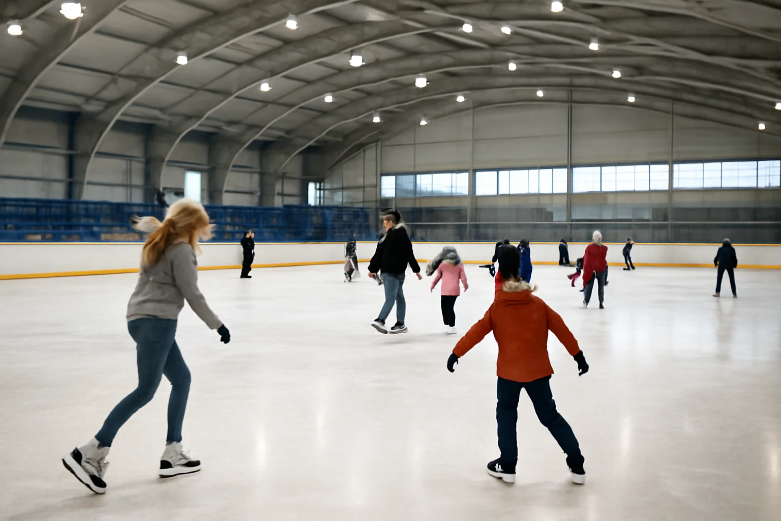 Sesiunile de patinaj de agrement se întorc la Berceni Arena.