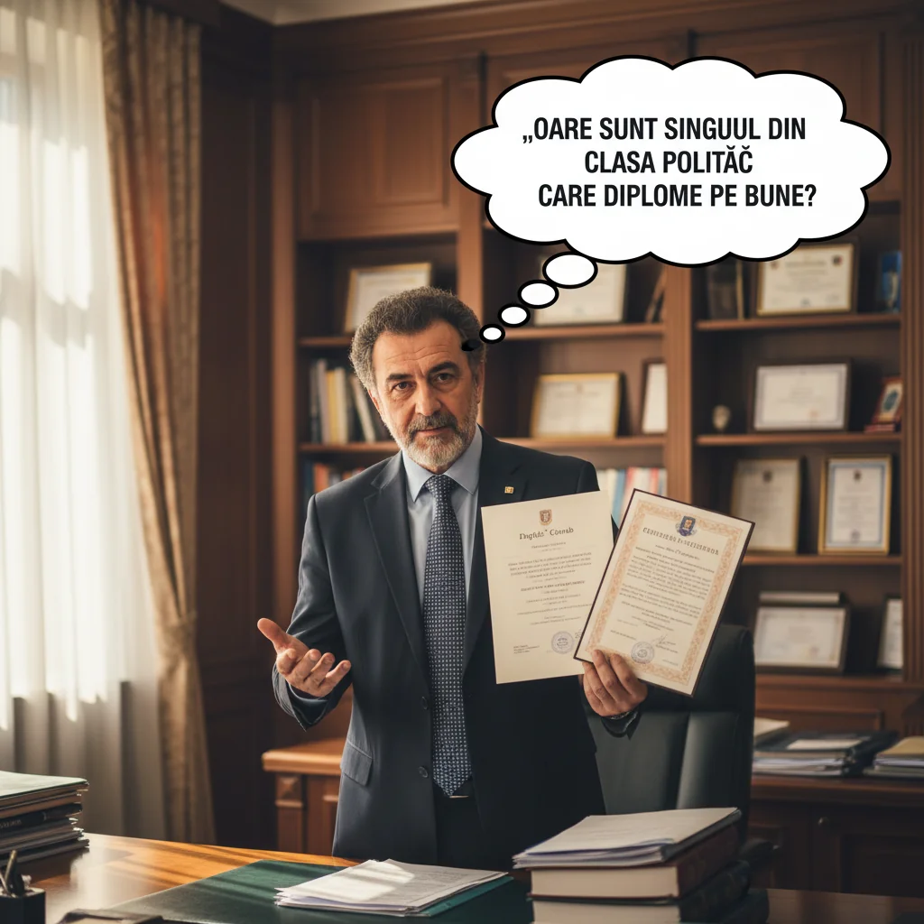 Singurul politician cu diplome autentice?