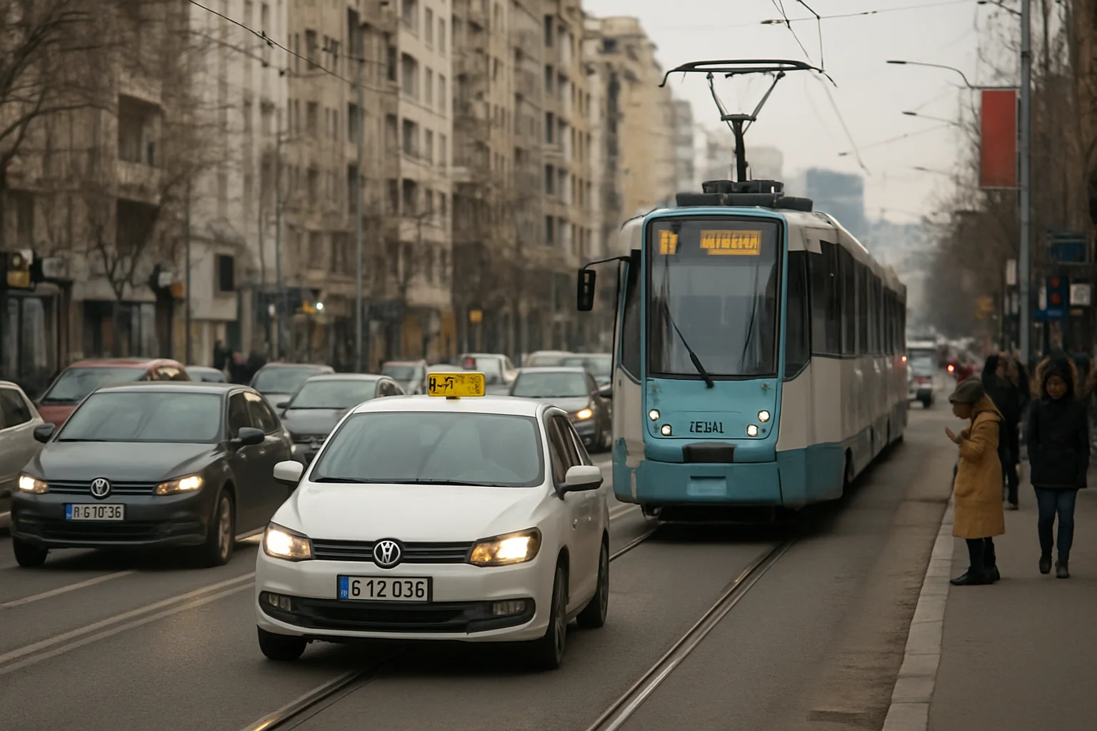 Situația traficului și a transportului public în București în data de 2026-03-02