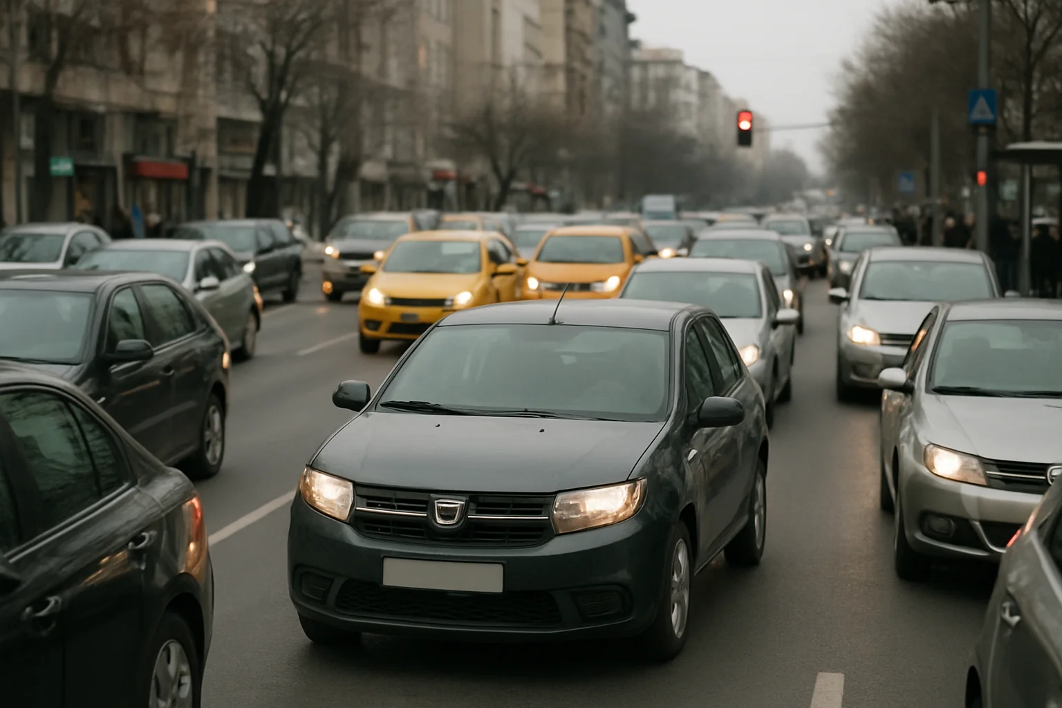 Situația traficului și recomandări pentru șoferii din București – 15 martie 2026