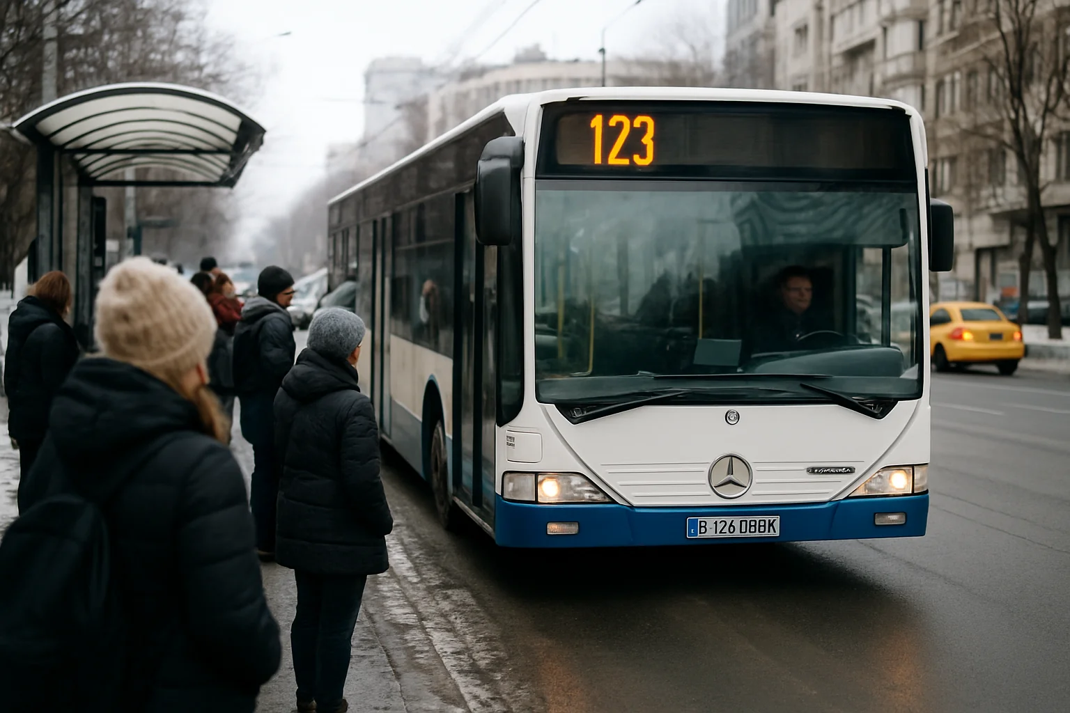 Situația transportului public în București la început de februarie 2026
